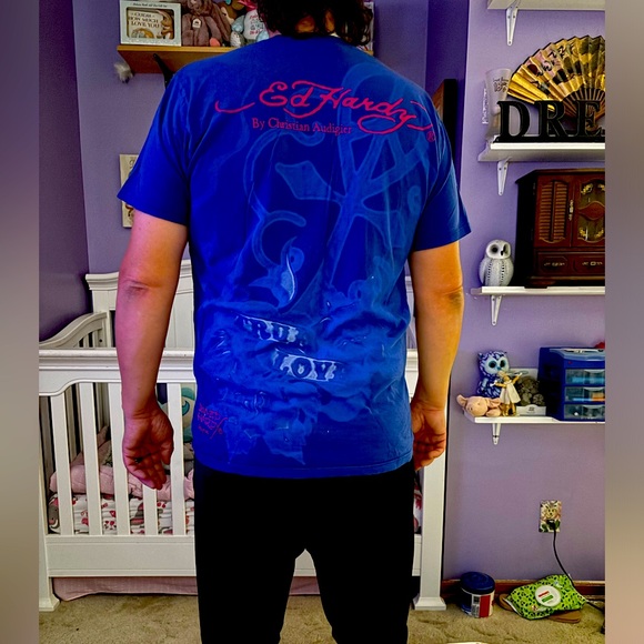 Men’s Vintage Ed Hardy T-shirt - Picture 1 of 3